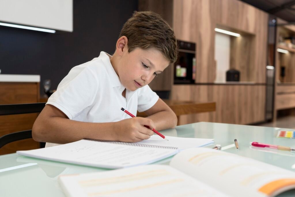 Pediatric Occupational Therapy Child working with pediatric occupational therapist at home in Toronto